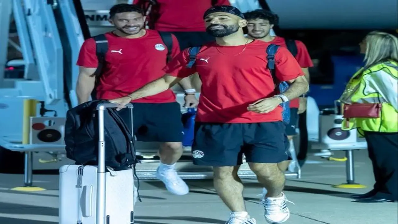 بعثة منتخب مصر تصل دالاس لخوض مباراة كأس العالم ضد أستراليا